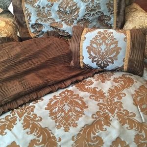 King Size 6 piece Comforter Set